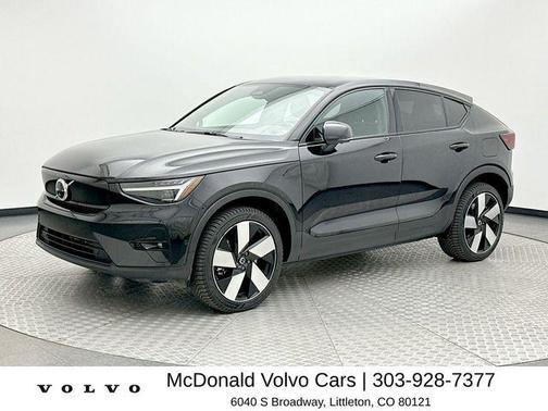 Onyx Black Metallic 2023 Volvo C40 Recharge Pure Electric Twin Ultimate