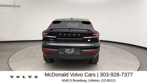 Onyx Black Metallic 2023 Volvo C40 Recharge Pure Electric Twin Ultimate