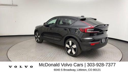 Onyx Black Metallic 2023 Volvo C40 Recharge Pure Electric Twin Ultimate