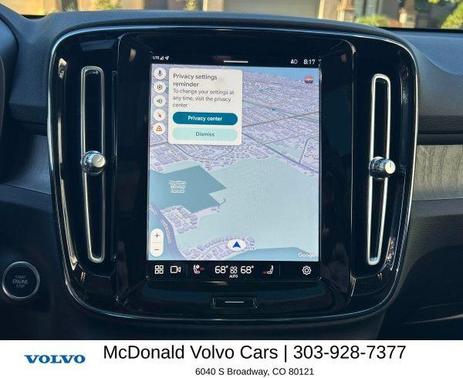 Thunder Gray Metallic 2023 Volvo XC40 B5 Ultimate Dark Theme