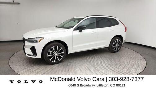Crystal White Metallic 2025 Volvo XC60 B5 Plus