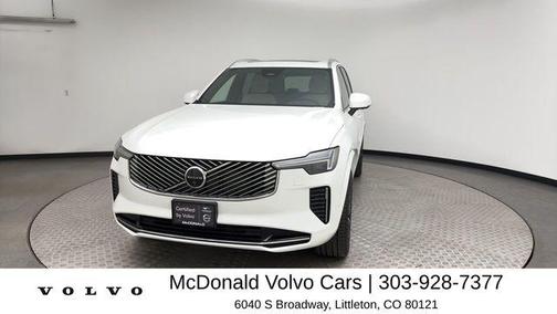 Crystal White Pearl 2026 Volvo XC90 B6 Plus 7-Seater