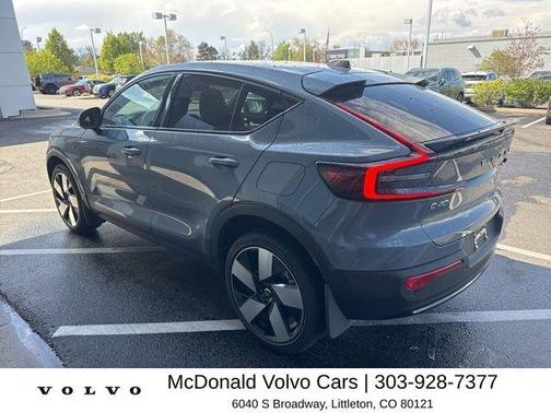 Thunder Gray Metallic 2023 Volvo C40 Recharge Pure Electric Twin Ultimate