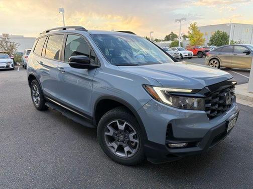 Sonic Gray Pearl 2022 Honda Passport TrailSport