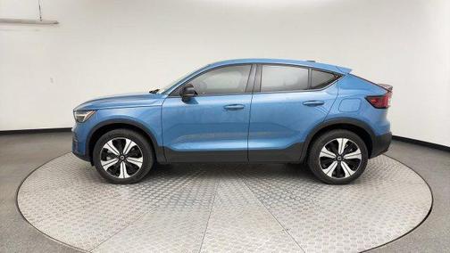 Blue Metallic 2023 Volvo C40 Recharge Pure Electric Twin Core