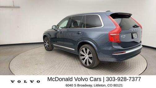 Denim Blue Metallic 2024 Volvo XC90 B6 Ultimate Bright Theme 7-Seater