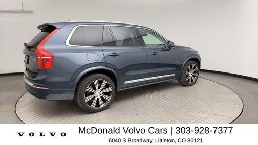 Denim Blue Metallic 2024 Volvo XC90 B6 Ultimate Bright Theme 7-Seater