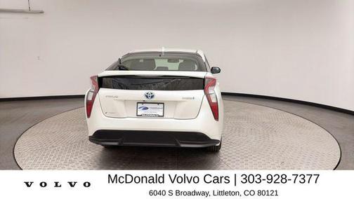 Super White 2016 Toyota Prius Four Touring