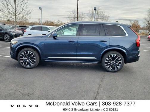 Denim Blue Metallic 2026 Volvo XC90 B6 Ultra 7-Seater