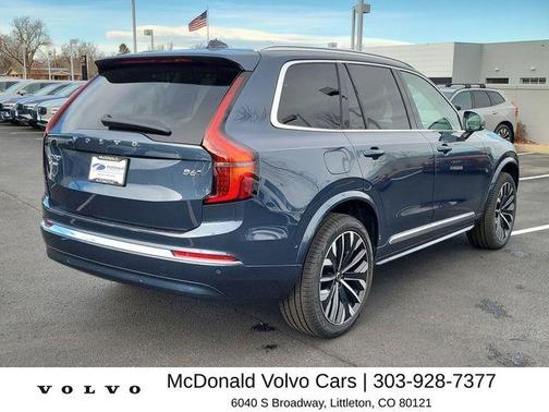 Denim Blue Metallic 2026 Volvo XC90 B6 Ultra 7-Seater