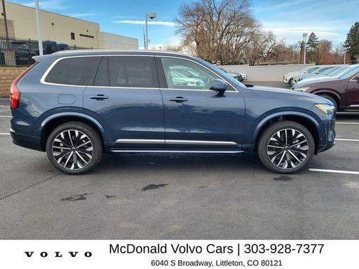 Denim Blue Metallic 2026 Volvo XC90 B6 Ultra 7-Seater