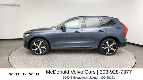 Denim Blue Metallic 2023 Volvo XC60 B6 Ultimate Dark Theme