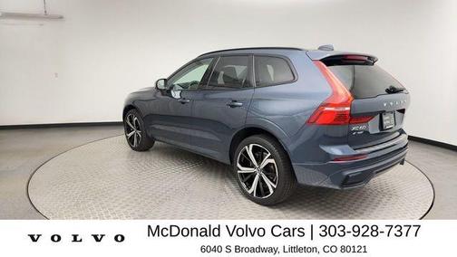 Denim Blue Metallic 2023 Volvo XC60 B6 Ultimate Dark Theme