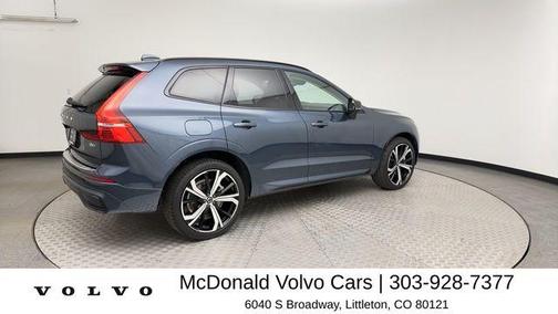 Denim Blue Metallic 2023 Volvo XC60 B6 Ultimate Dark Theme