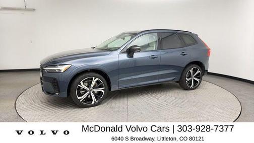 Denim Blue Metallic 2023 Volvo XC60 B6 Ultimate Dark Theme