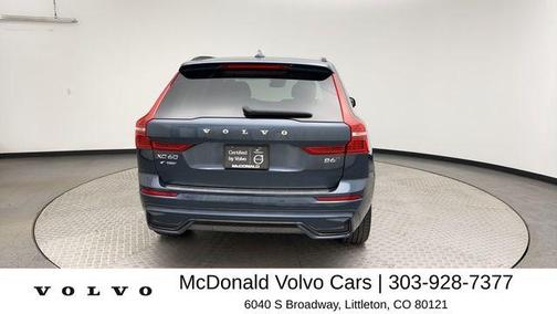 Denim Blue Metallic 2023 Volvo XC60 B6 Ultimate Dark Theme