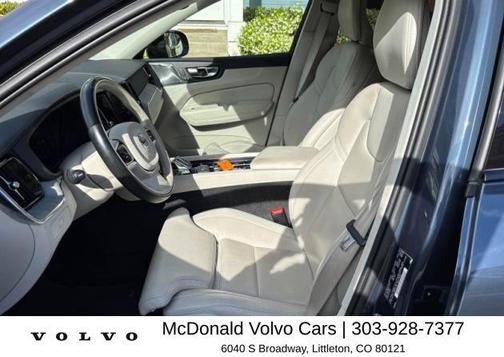 Denim Blue Metallic 2023 Volvo XC60 B6 Ultimate Dark Theme