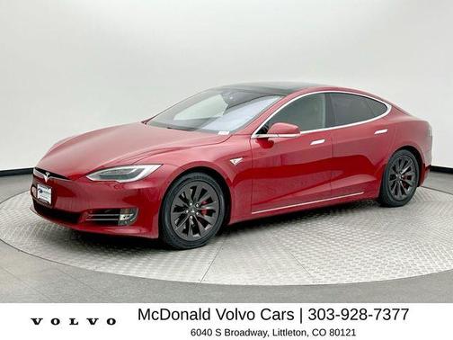 Red Multi 2016 Tesla Model S P100D