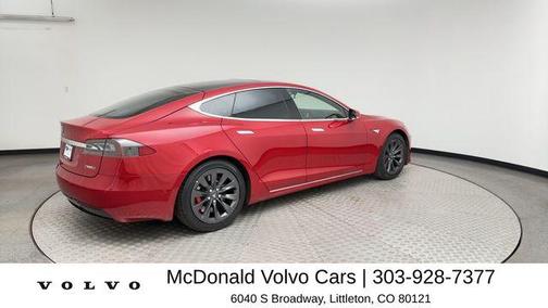 Red Multi 2016 Tesla Model S P100D