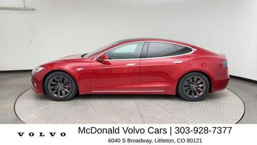 Red Multi 2016 Tesla Model S P100D