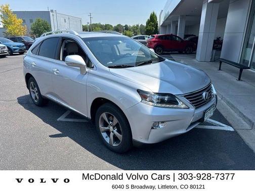 Silver Lining Metallic 2013 Lexus RX 350 Base