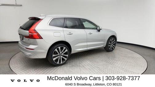 Silver 2023 Volvo XC60 B5 Ultimate Bright Theme