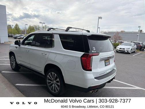 Summit White 2021 GMC Yukon Denali