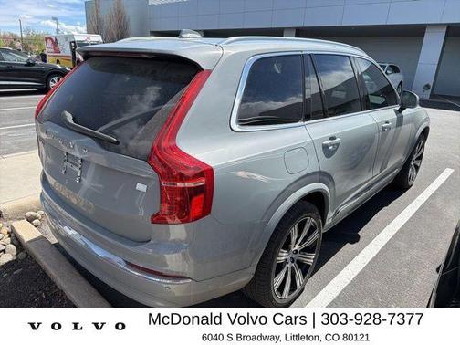 Metallic 2024 Volvo XC90 Recharge Plug-In Hybrid T8 Plus Bright Theme 7 Passenger
