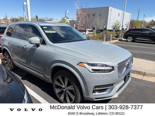 Metallic 2024 Volvo XC90 Recharge Plug-In Hybrid T8 Plus Bright Theme 7 Passenger