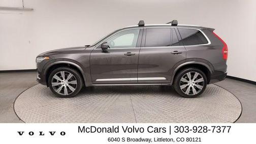 Platinum Gray Metallic 2023 Volvo XC90 B6 Ultimate 7-Seater