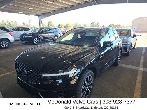 Onyx Black Metallic 2025 Volvo XC60 B5 Plus