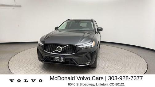 Onyx Black Metallic 2025 Volvo XC60 B5 Plus