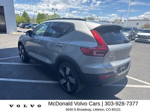Silver 2023 Volvo XC40 Recharge Pure Electric Twin Ultimate