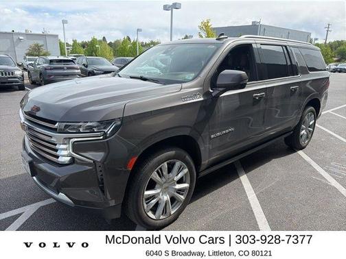 Graywood Metallic 2021 Chevrolet Suburban High Country