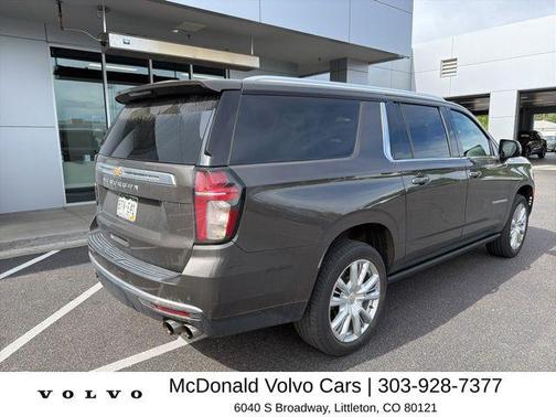 Graywood Metallic 2021 Chevrolet Suburban High Country