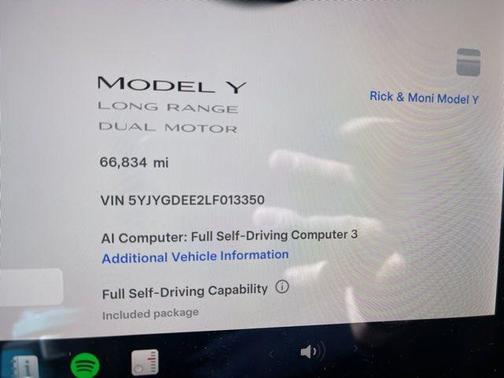 Gray 2020 Tesla Model Y Long Range