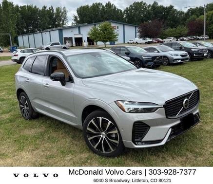 Silver 2023 Volvo XC60 B5 Ultimate Dark Theme