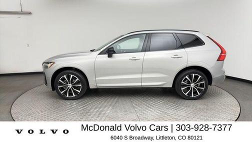 Silver 2023 Volvo XC60 B5 Ultimate Dark Theme