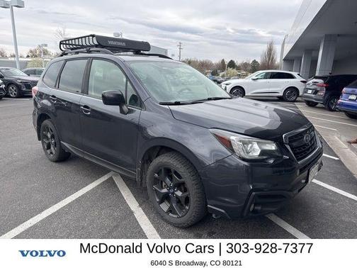 Dark Gray Metallic 2018 Subaru Forester 2.5i Premium