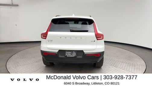 Crystal White 2026 Volvo XC40 B5 Plus