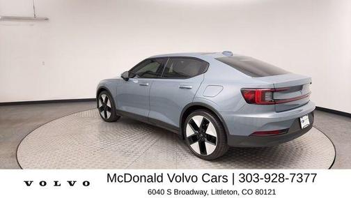 Thunder Metallic 2024 Polestar 2 Long Range Dual Motor