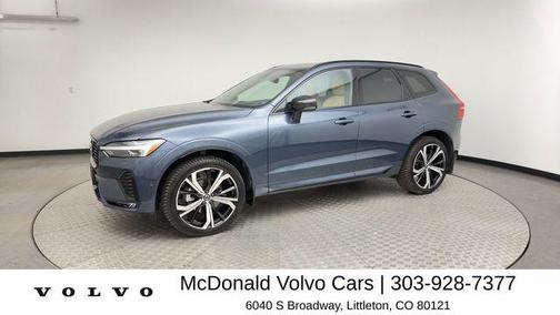 Denim Blue Metallic 2023 Volvo XC60 B5 Ultimate Dark Theme
