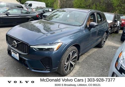 Denim Blue Metallic 2023 Volvo XC60 B5 Ultimate Dark Theme