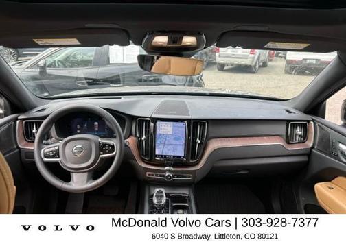 Denim Blue Metallic 2023 Volvo XC60 B5 Ultimate Dark Theme