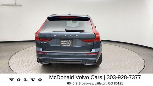Denim Blue Metallic 2023 Volvo XC60 B5 Ultimate Dark Theme