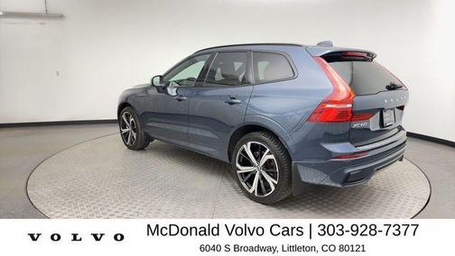 Denim Blue Metallic 2023 Volvo XC60 B5 Ultimate Dark Theme