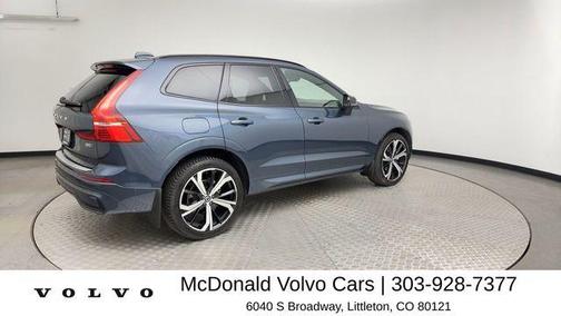 Denim Blue Metallic 2023 Volvo XC60 B5 Ultimate Dark Theme