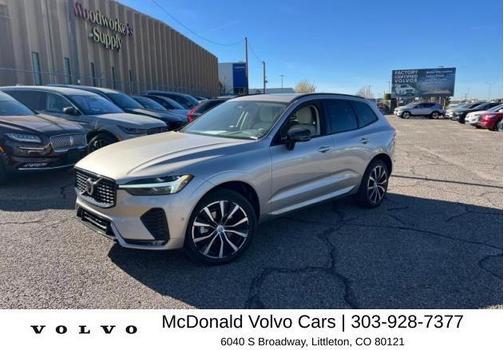 Silver 2024 Volvo XC60 B5 Plus Dark Theme
