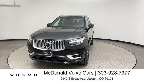 Onyx Black Metallic 2025 Volvo XC90 B5 Plus