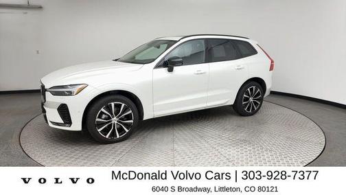 Crystal White Metallic 2025 Volvo XC60 B5 Plus
